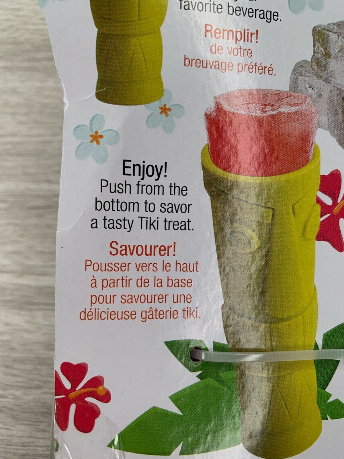 Joie Tiki Frozen Push Pop Mold Silicone Easy Clean Fun Kitchy - Fresh Stock Dated February 2026