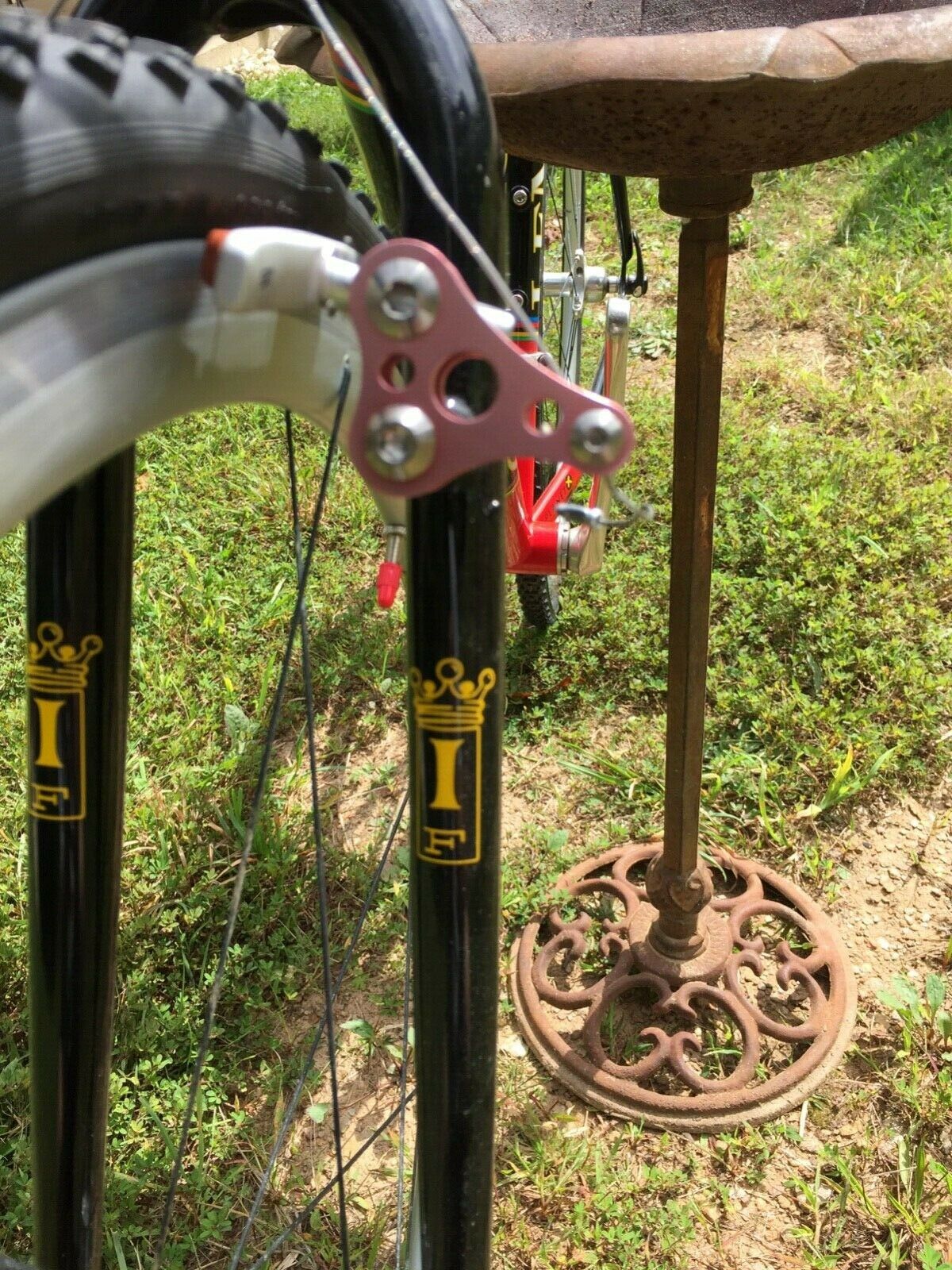 Vintage Steel Cyclocross Bike Saturn Pro Team Tim Johnson Racer IF Planet X - Fresh Stock Dated December 2025