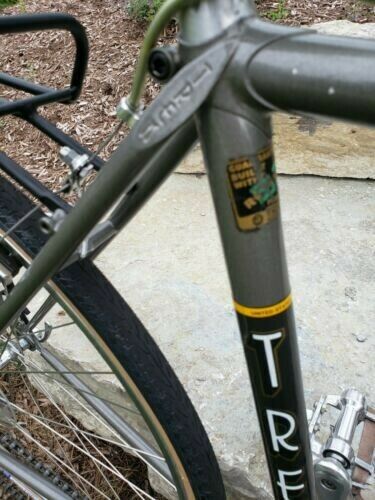 1983 Trek 720 touring bicycle - all original, pristine vintage time capsule - Fresh Stock Dated December 2025