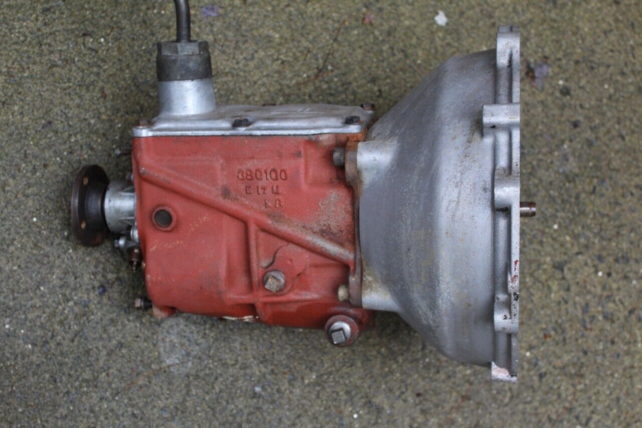 Vintage Volvo 4 Speed Manual Transmission/Aluminum Bell Housing.  Nice - Fresh Stock Dated December 2025