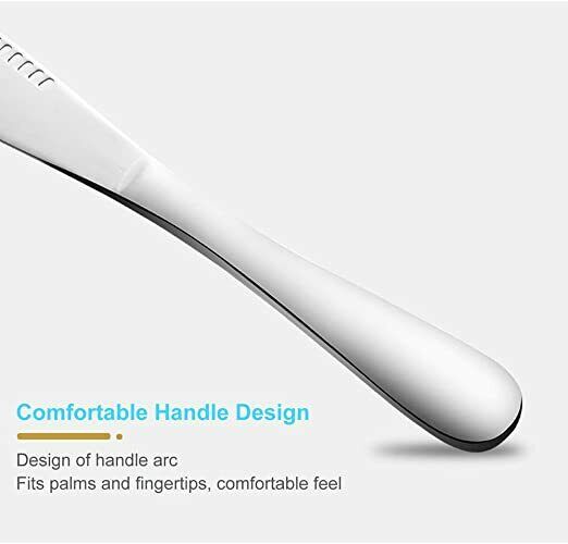 Butter Knife with Holes, Stainless Steel, Spread that Butter Knife 3- in- 1 - Fresh Stock Dated January 2026