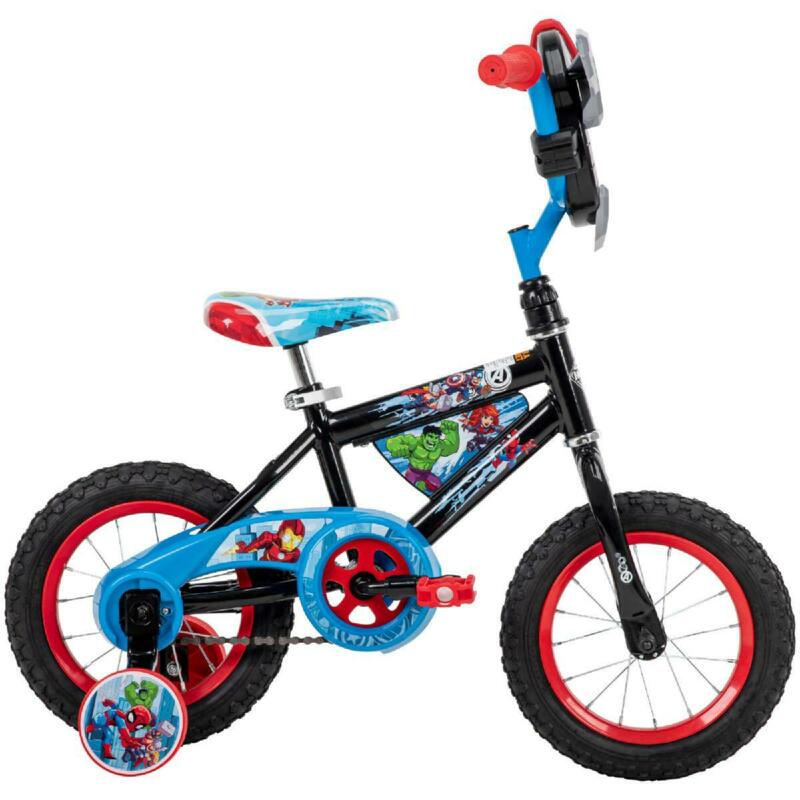 Marvel Avengers 12-Inch Boys Bike Kids, Gray Silver Male 52481 steel rims - Fresh Stock Dated January 2026
