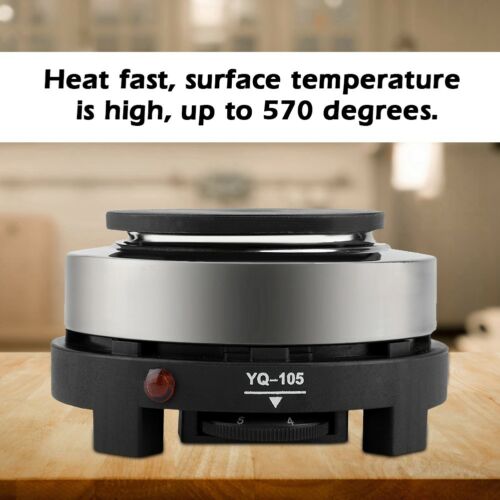 Multifunction Mini Electric Stove Cooking Plate Coffee Heater Kitchen 110V 500W - Fresh Stock Dated February 2026