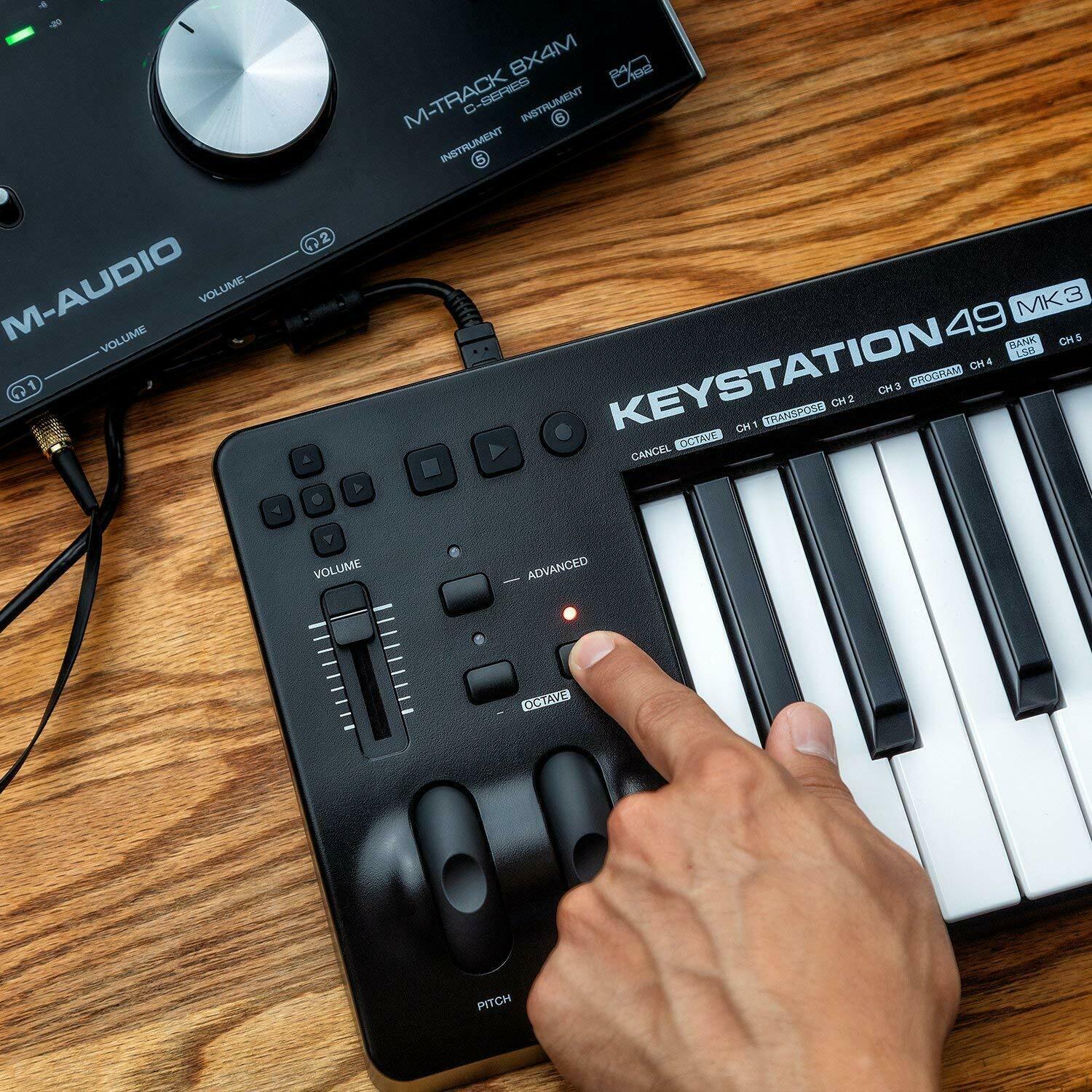 M-Audio Keystation 49 MK3 49-Key USB-Powered MIDI Controller - Fresh Stock Dated December 2025