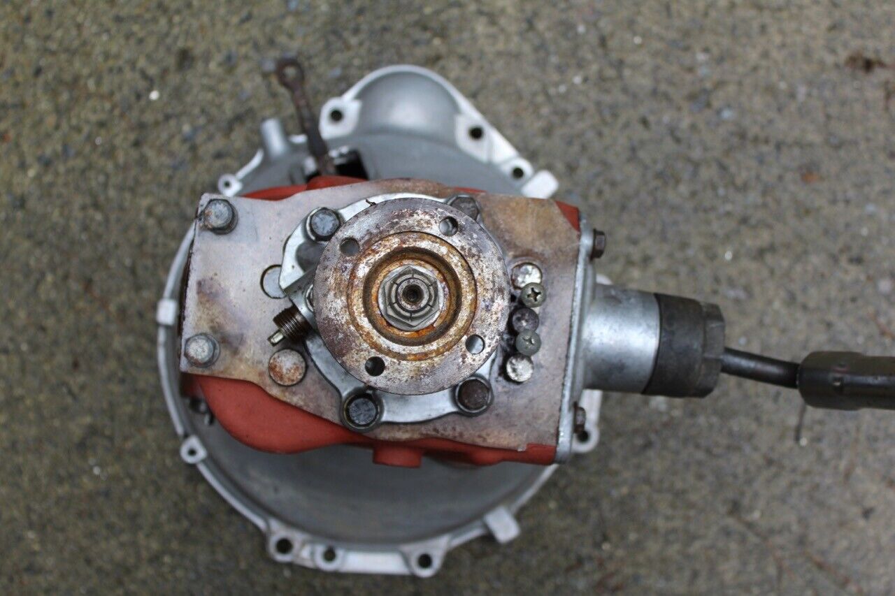 Vintage Volvo 4 Speed Manual Transmission/Aluminum Bell Housing.  Nice - Fresh Stock Dated December 2025