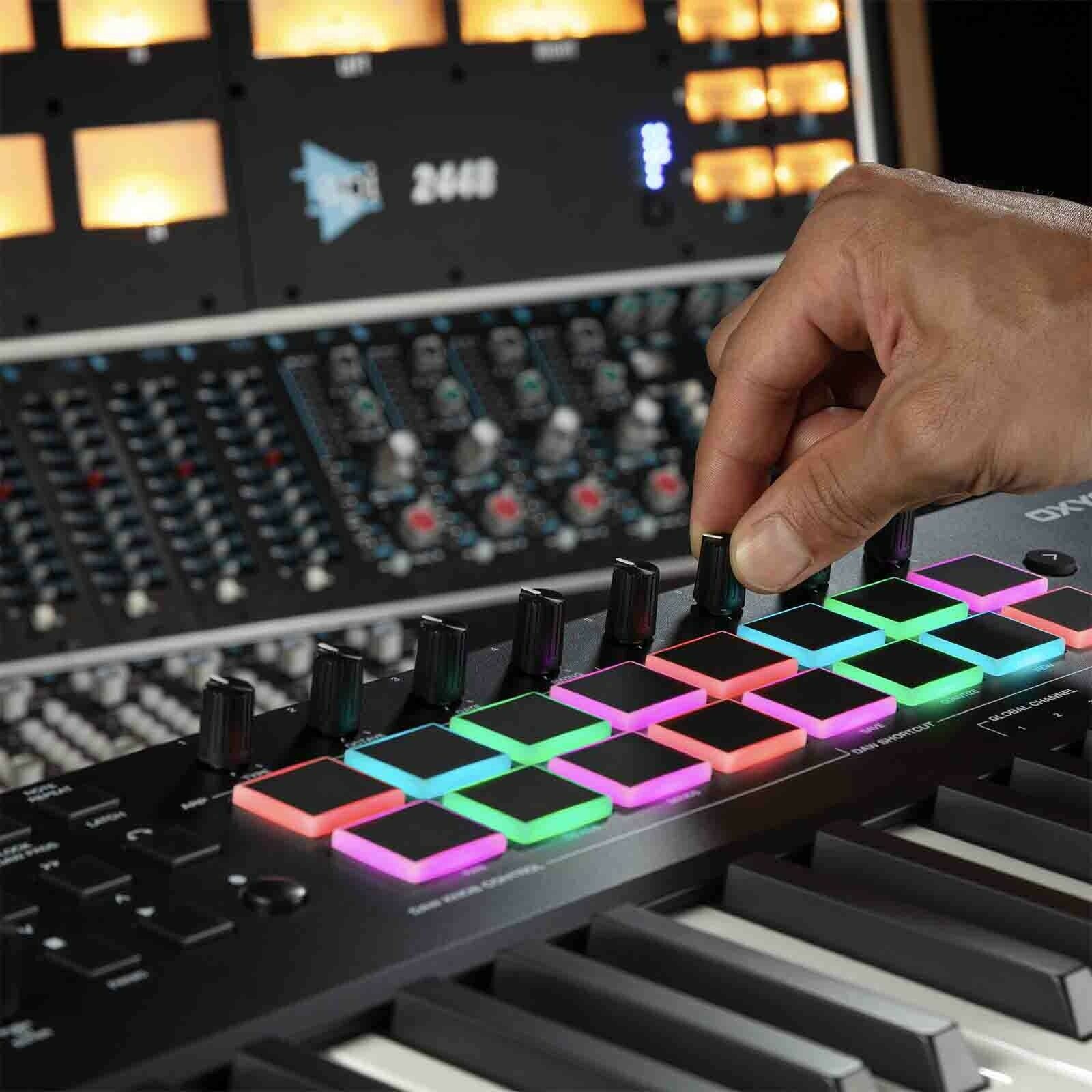 M-Audio Oxygen Pro 61 61-Key USB MIDI Performance Keyboard Controller - Fresh Stock Dated December 2025