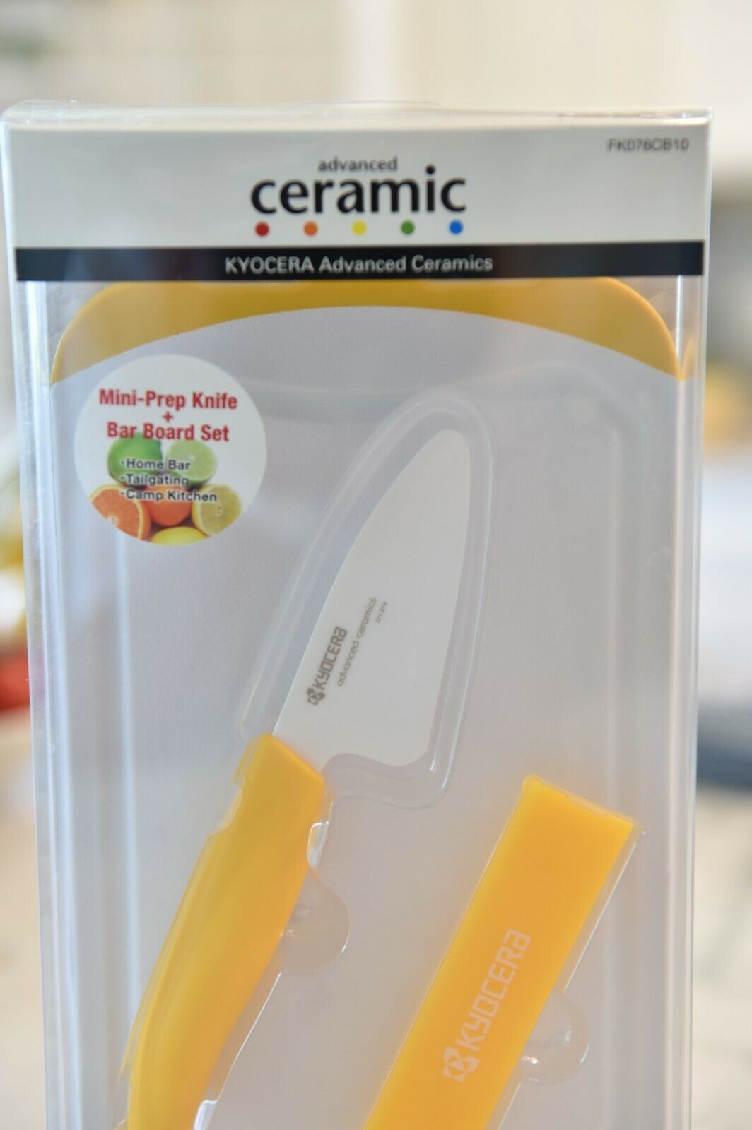 Kyocera Mini Prep  Knife & Board GREAT !! - Fresh Stock Dated January 2026