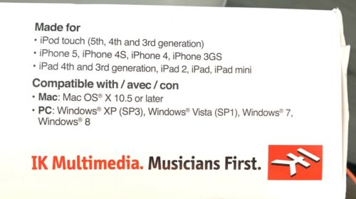 iRig Keys Pro BLACK - Fresh Stock Dated December 2025