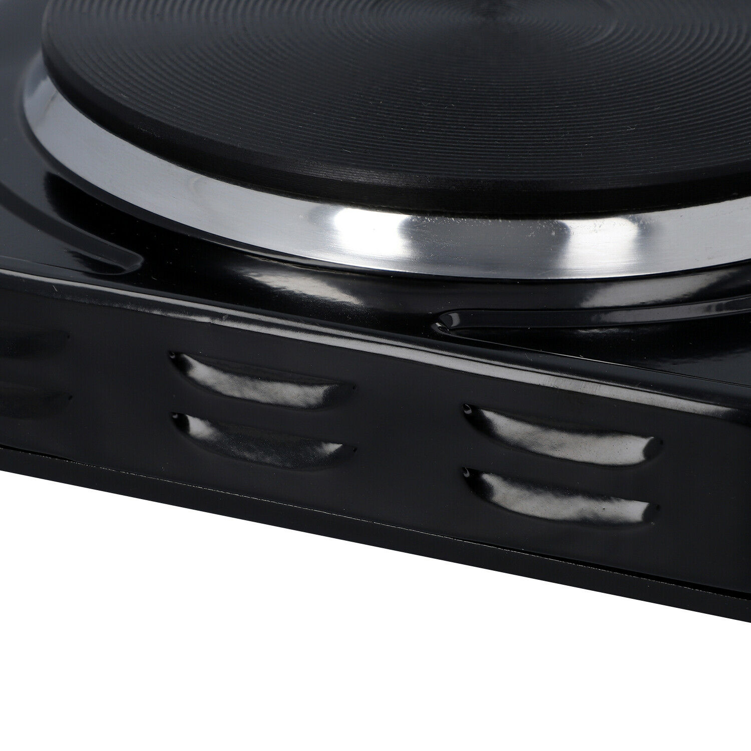 HOMESMART Black Single Electric Burner Hot Plate 5 Level Temperature Control - Fresh Stock Dated February 2026