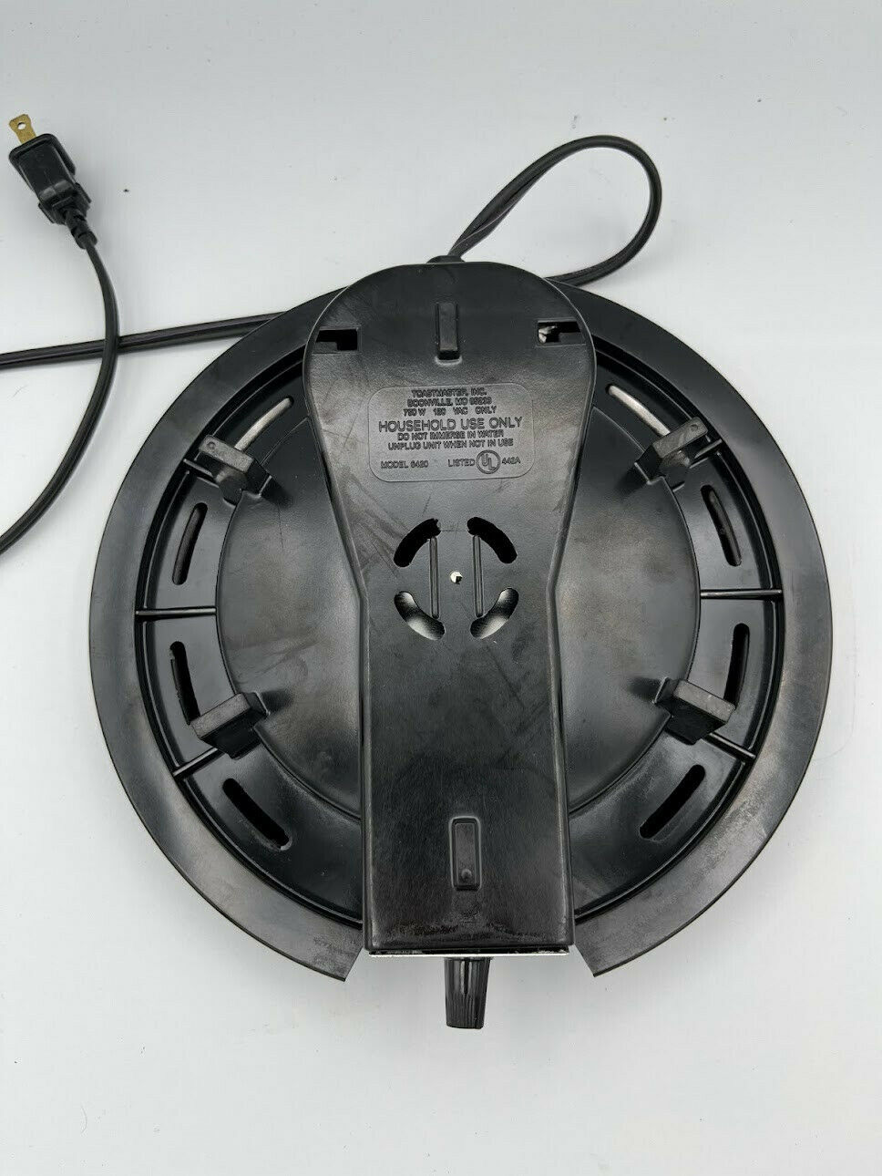 Vintage TOASTMASTER Basic Single Burner Electric Buffet Range #6420 Tested! USA - Fresh Stock Dated February 2026