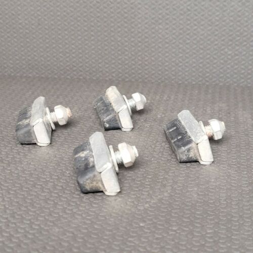 Vintage DIA-COMPE Black Brake Pads Set Side Center Pull Brakes Road Bike w/ Nuts - Fresh Stock Dated December 2025