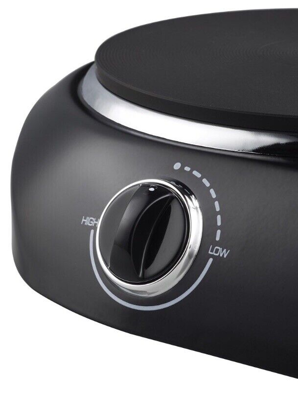 Farberwaree Royalty 1800 W Double Burner Black Electric Cooktop - Fresh Stock Dated February 2026