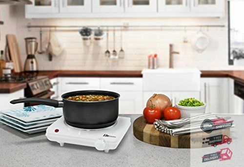 Commercial Induction Burner Electric Portable Countertop Cooktop Cooker 1000W - Fresh Stock Dated February 2026