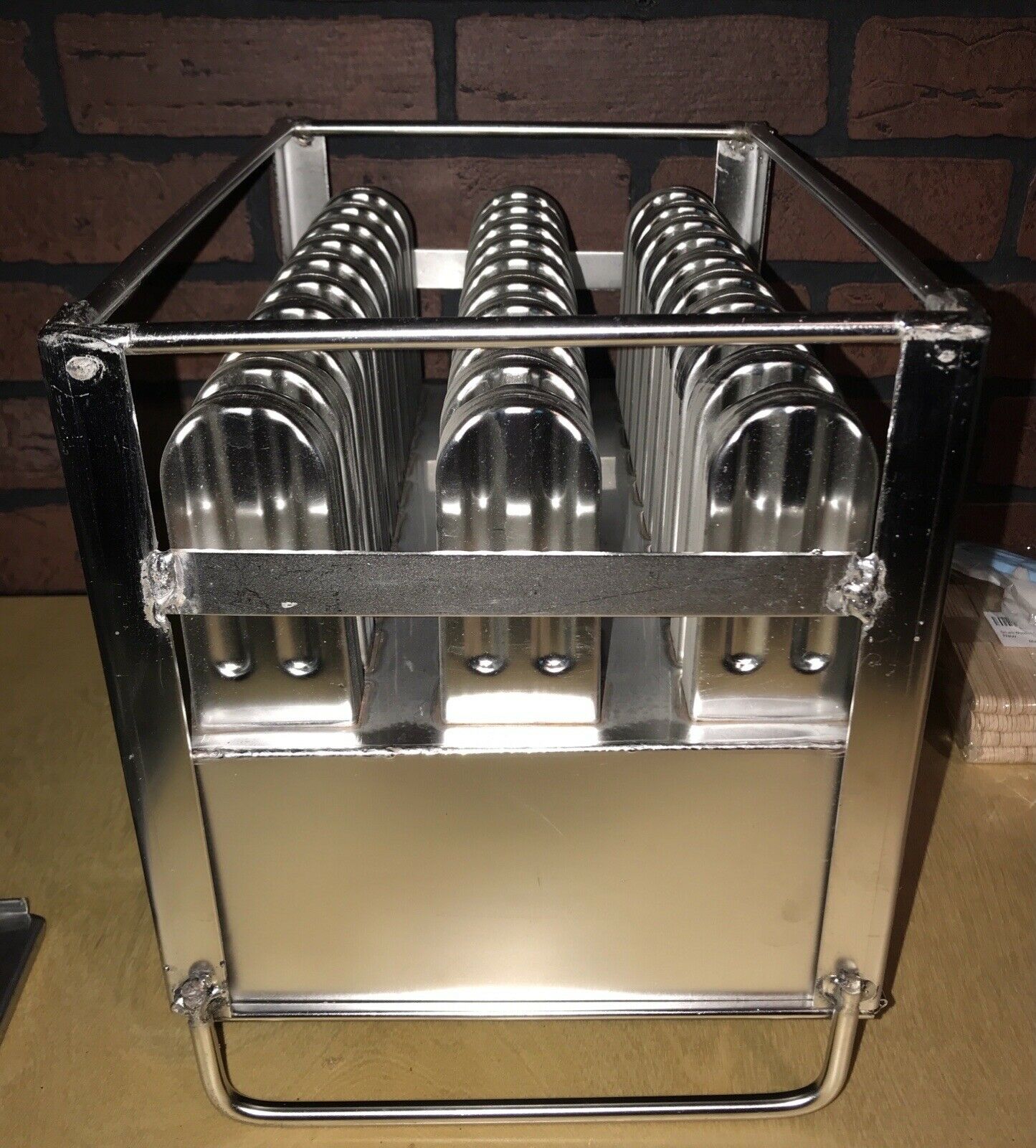 Lot Of 4, 30 pc Commercial Stainless Steel Ice Lolly Popsicle Pop Mold Ice Cream - Fresh Stock Dated February 2026