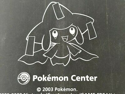 Pokemon Center Jirachi LIMITED EDITION GBA SP Face plate(Hardcover) -d0718- - Fresh Stock Dated December 2025