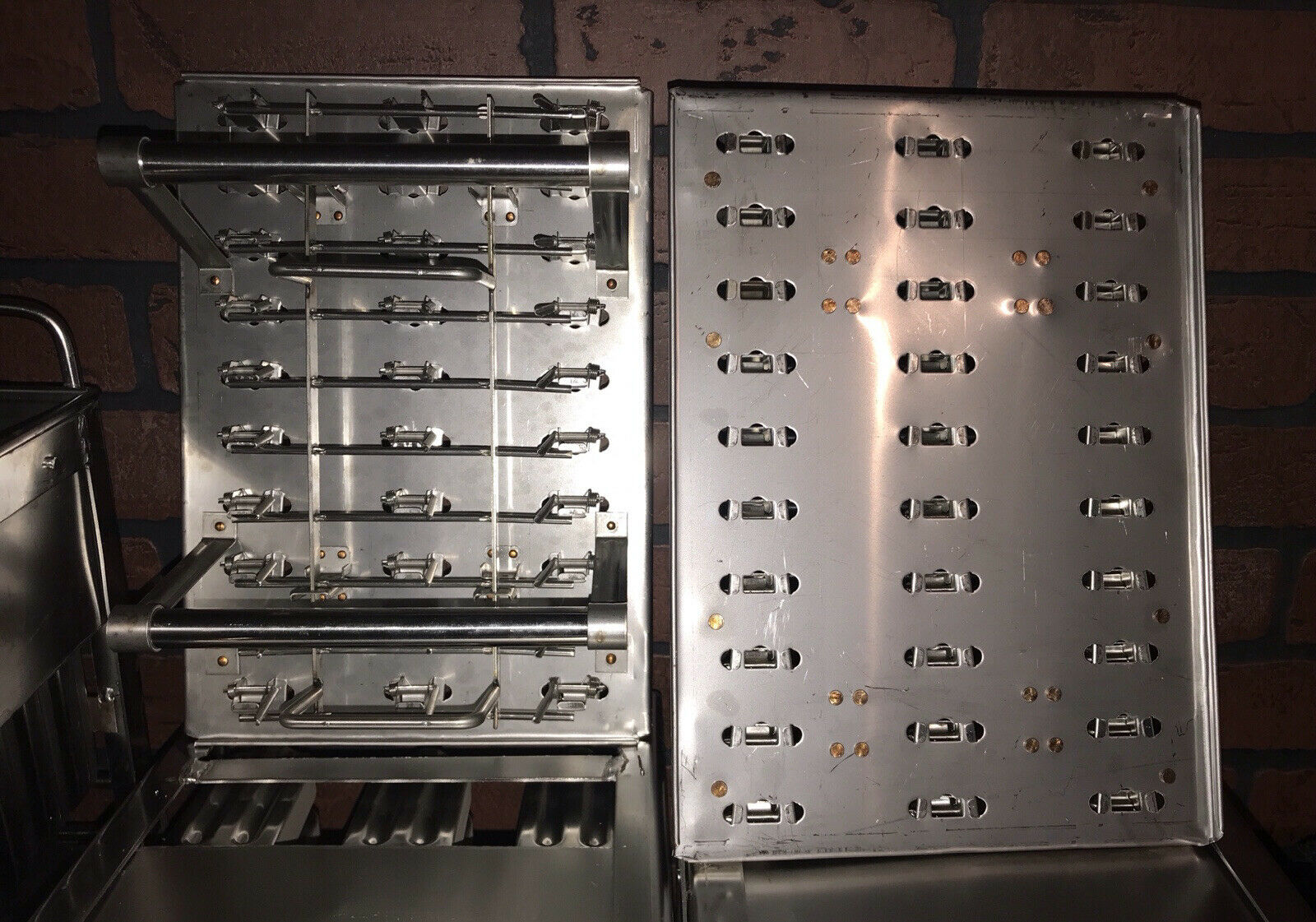 Lot Of 4, 30 pc Commercial Stainless Steel Ice Lolly Popsicle Pop Mold Ice Cream - Fresh Stock Dated February 2026