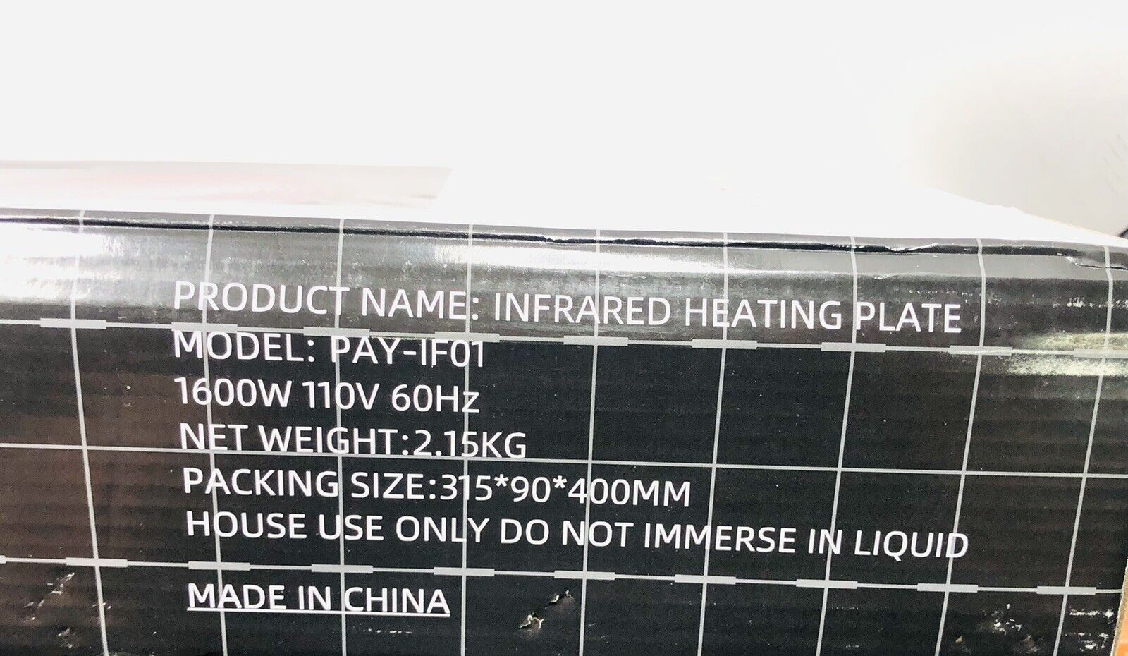 PAYISHO 1600W Electric Hot plate Single BurnerPortable Electric Stove - Fresh Stock Dated February 2026