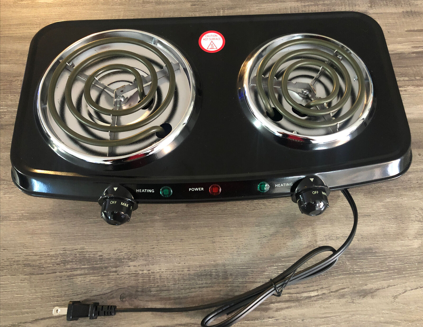 Double Burner Portable Cooktop - Fresh Stock Dated February 2026