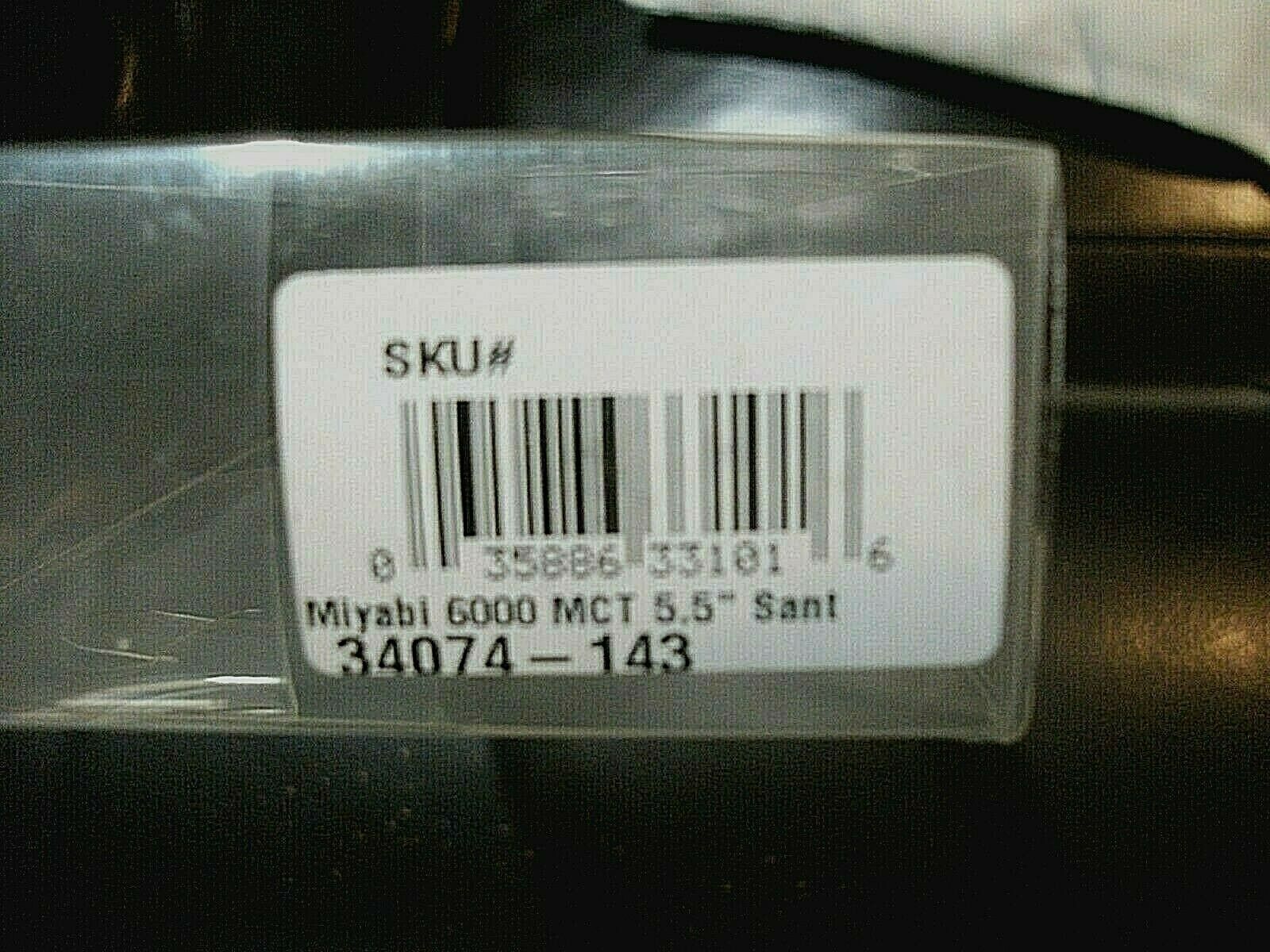 MIYABI SANT CHEFS KNIFE 6000 MCT 5.5 SANT 34074-143 BARGAIN PRICE BUY NOW - Fresh Stock Dated January 2026