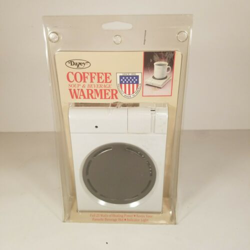 NEW Vintage Dazey 25 Watt Coffee / Tea / Soup Cup Mug Beverage Warmer CW-10 - Fresh Stock Dated February 2026
