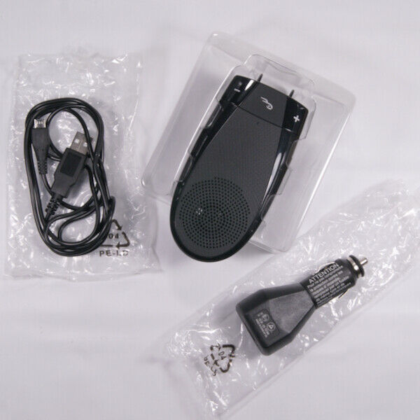 Rocketfish Mobile RF-QS2 Bluetooth Car Speakerphone Wireless Car Adapter Charger - Fresh Stock Dated December 2025