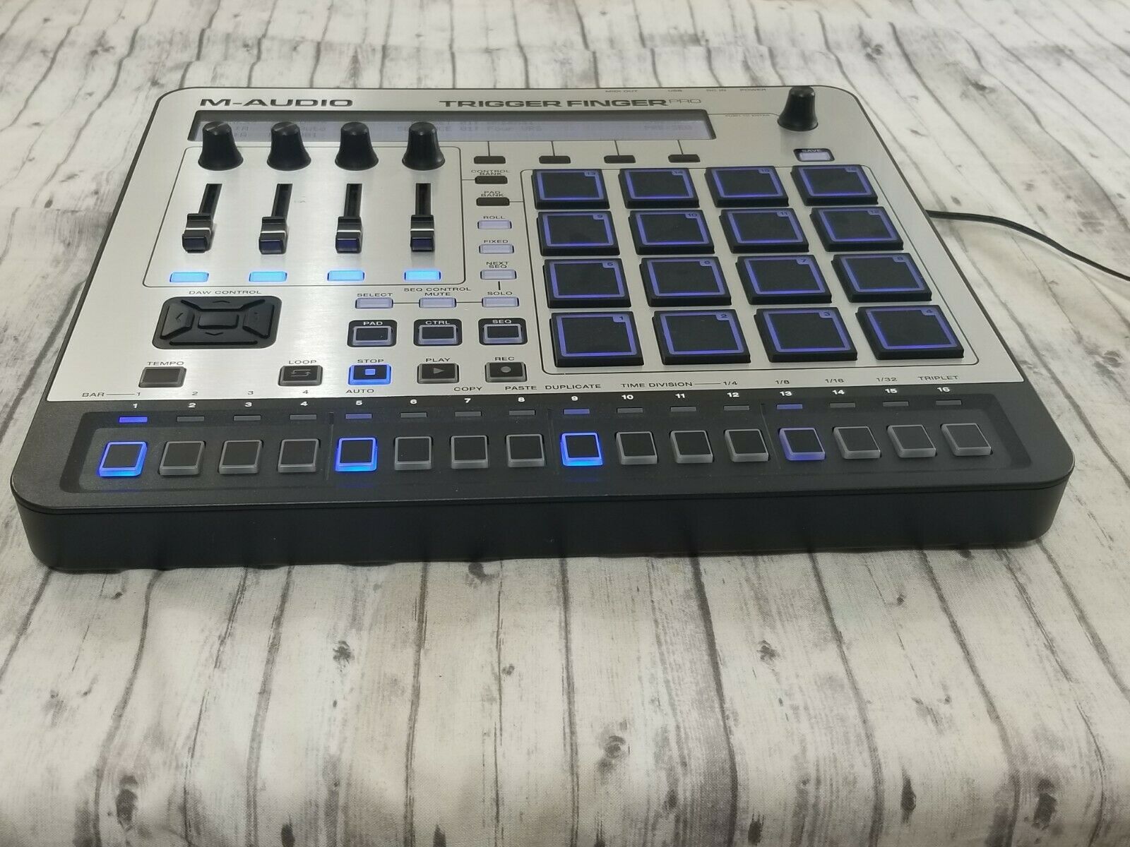 M-Audio Trigger Finger Pro Pad Controller & Step Sequencer With Box - Fresh Stock Dated December 2025