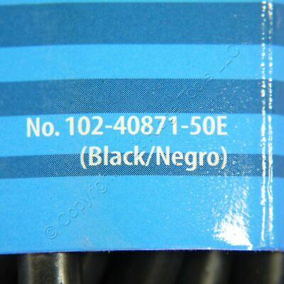 Leviton Black 50-Foot Digital Coaxial Video Patch Cord Cable GOLD RG6 40871-50E - Fresh Stock Dated December 2025