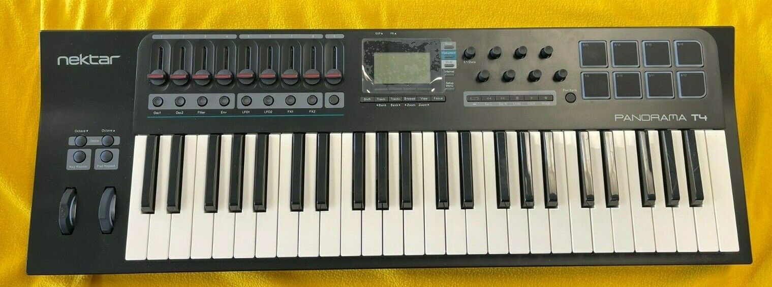 Nektar Panorama T4 49 Key MIDI USB Controller Keyboard - Fresh Stock Dated December 2025