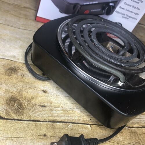 Continental Electric Single Burner 1100 Watt Coil Heating Element Hot Plate VGUC - Fresh Stock Dated February 2026