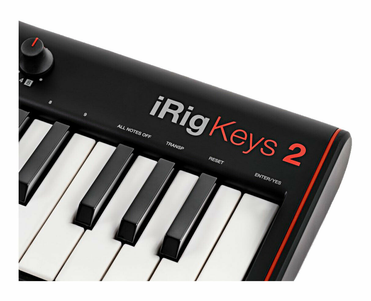 IK Multimedia iRig Keys 2 - compact 37-key MIDI controller - Fresh Stock Dated December 2025