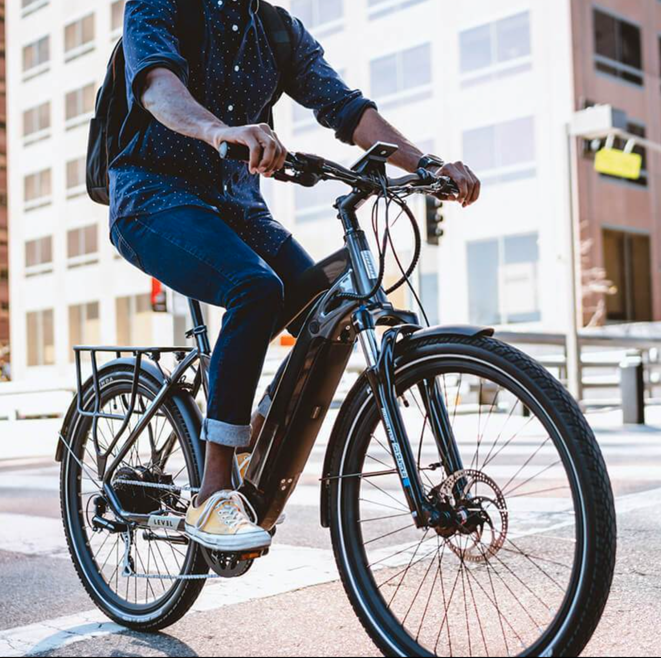 Ebike w/ Speedometer, Pedal Assist & Throttle, 28 MPH Top Speed - Fresh Stock Dated December 2025