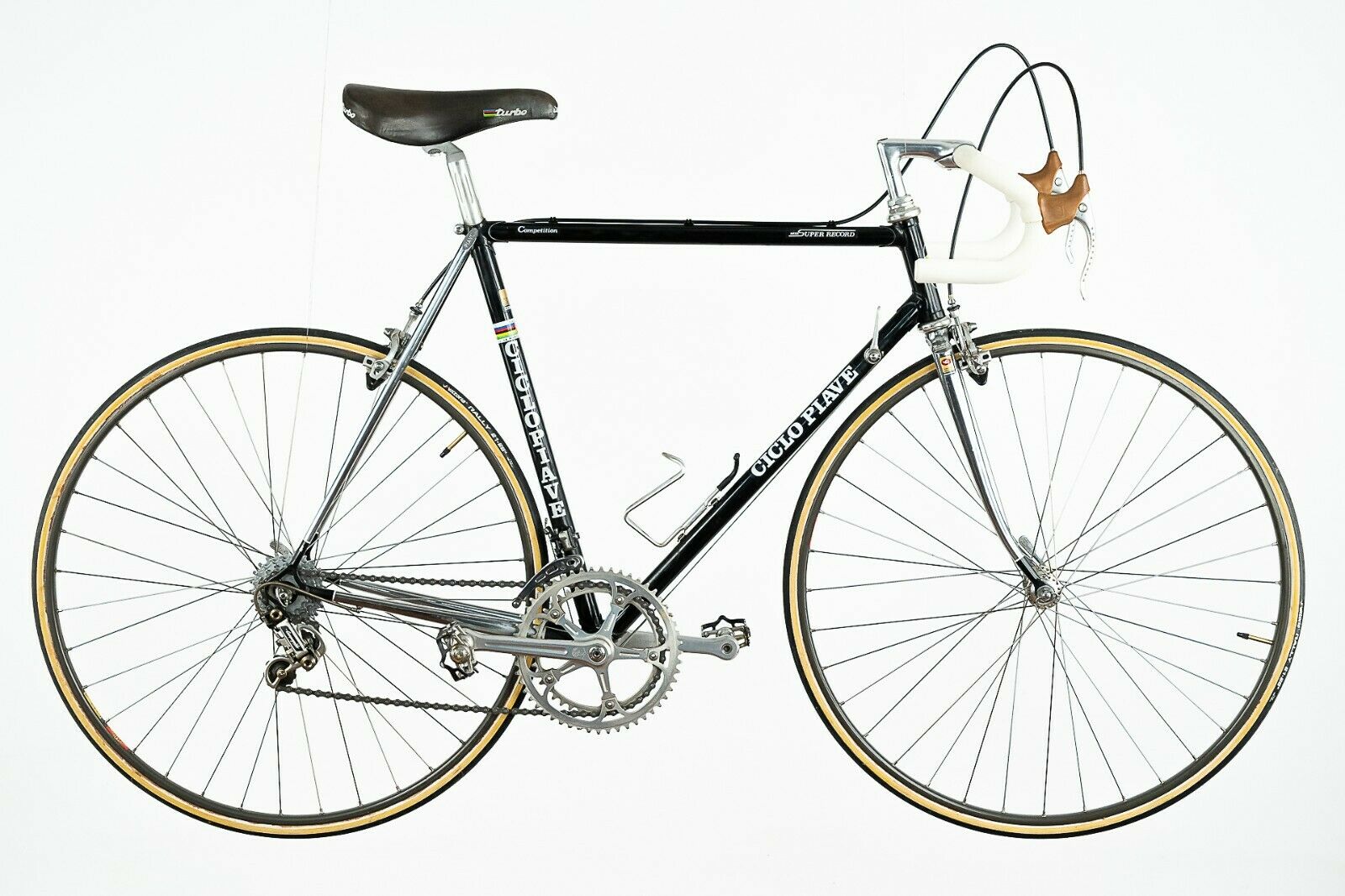 NOS CICLO PIAVE CAMPAGNOLO SUPER RECORD STEEL ROAD BIKE VINTAGE OLD ITALIAN 80s - Fresh Stock Dated January 2026