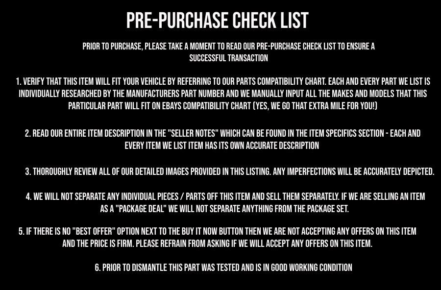 94-01 ACURA INTEGRA GSR B18C1 NON LSD S80 MANUAL 5 SPEED TRANSMISSION B16 B18 - Fresh Stock Dated December 2025