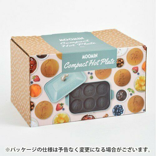 BRUNO Moomin Compact Hot Plate 3 Plates, Flat, Takoyaki, Pancake Plates - Fresh Stock Dated February 2026