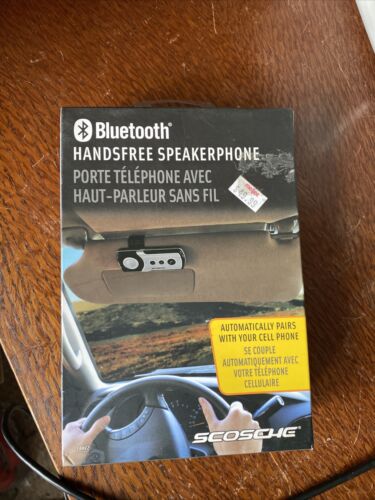 Scosche (BTHFV) Cellvisor Handsfree Wireless Bluetooth Speakerphone **NEW** - Fresh Stock Dated December 2025