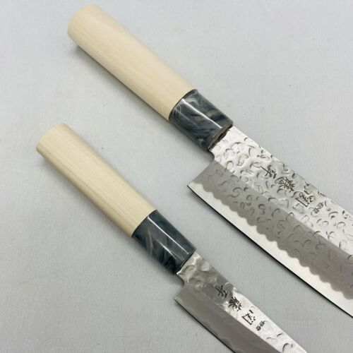 Unused Item  Lot of Two Japanese Chef's Kitchen Knives 関藤平 From Japan - Fresh Stock Dated January 2026
