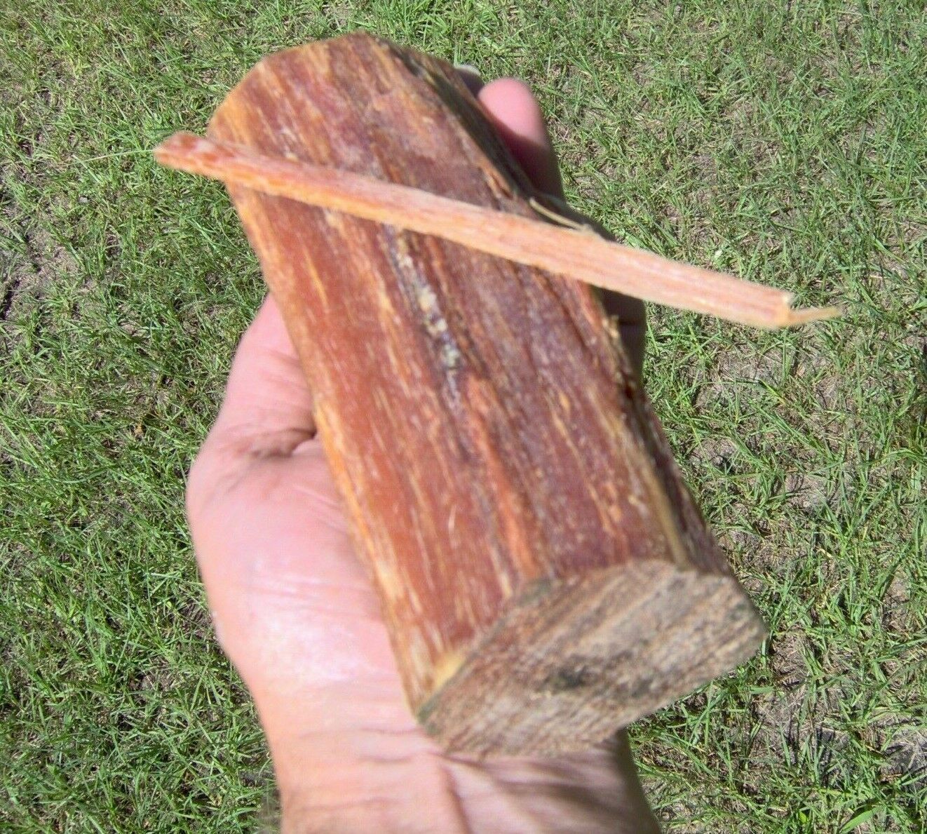 Fat Lighter Fatwood Blocks 1 Lb. Mail Wt. Kindling Fire Starters Wood # 1 Tinder - Fresh Stock Dated December 2025