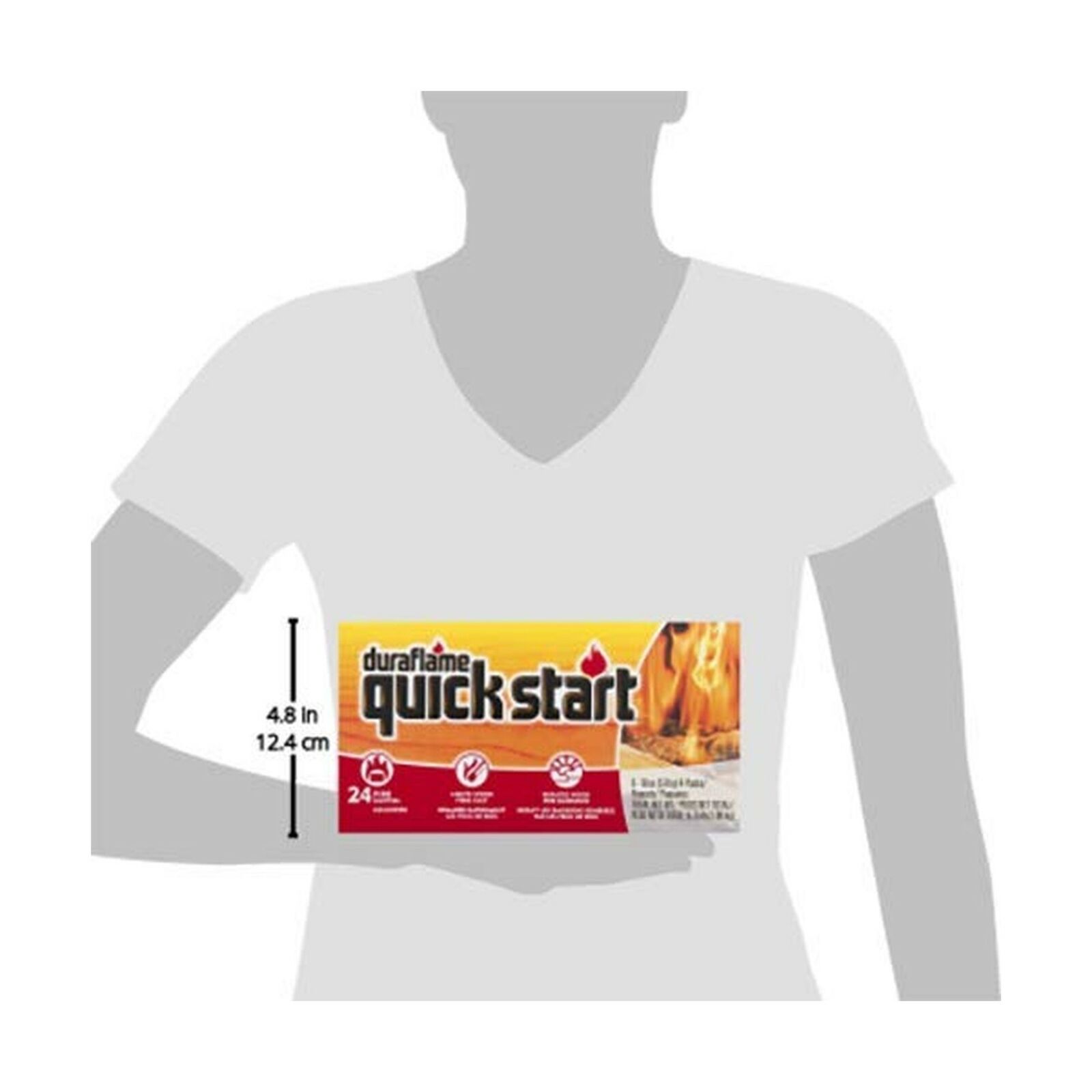 duraflame Quick Start Firelighters, 10 - 4 packs 1 - Fresh Stock Dated January 2026