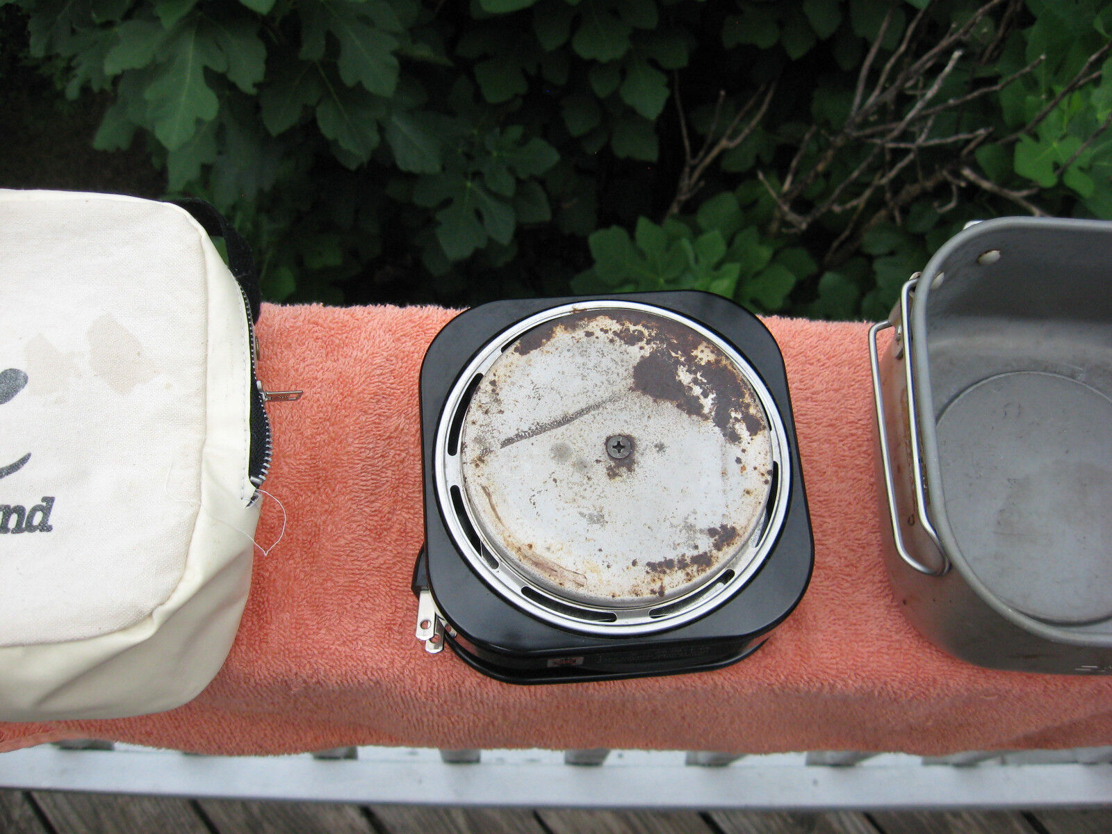 Vintage Traveland Single Burner Stovetop Travel Kit~Made In Japan - Fresh Stock Dated February 2026