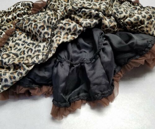 brown cheetah tutu elastic ribbon size 100 3t girls unbranded - Fresh Stock Dated December 2025