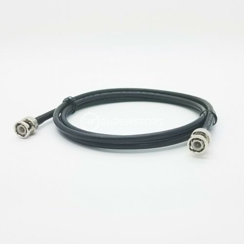 BNC Male to BNC Male RG58 Cable Assembly, 24 inch - Fresh Stock Dated December 2025