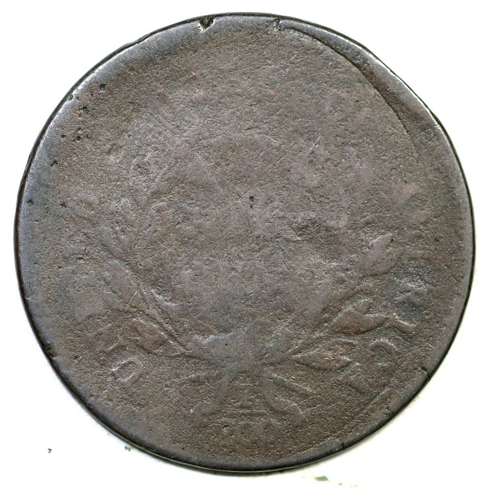 1795 C-6a R-2 Plain Edge Liberty Cap Half Cent Coin 1/2c - Fresh Stock Dated December 2025