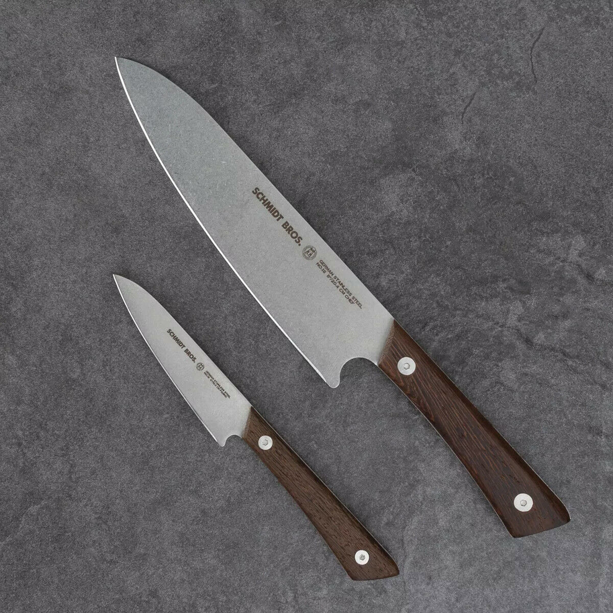 Schmidt Brothers Cutlery Stone Series 2 Piece Prep Set - Fresh Stock Dated January 2026