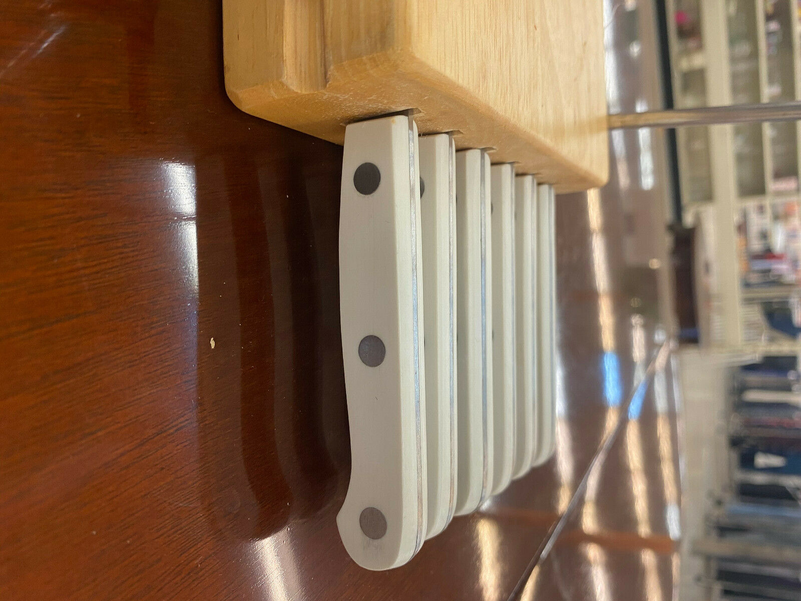 6 piece Zwilling J.A. Henckels White Handle Steak Knife Set  rostfrei Holland  A - Fresh Stock Dated January 2026