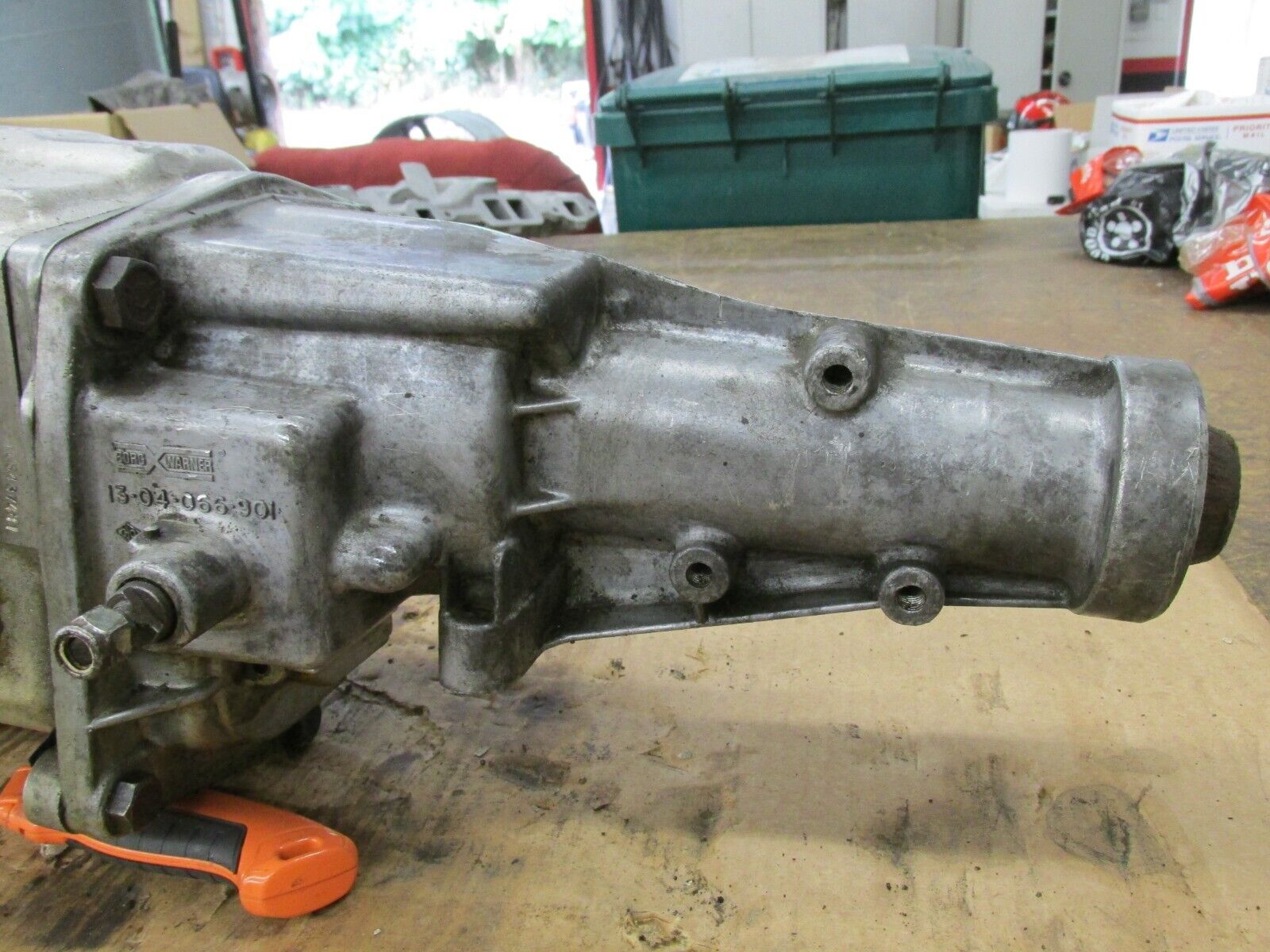 1976 Corvette Borg Warner Super T10 4 Speed Transmission 1304065903 (Gear Broke) - Fresh Stock Dated December 2025