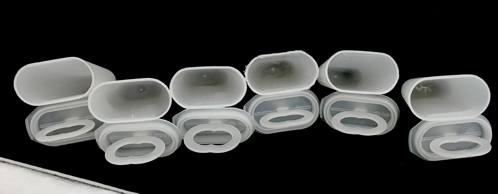 Vintage Tupperware Popsicle Maker Ice Tups Set of 6 Molds & Tray #481 - Fresh Stock Dated January 2026