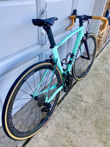 Specialized Allez Race Road Bike 54 cm - Very Lightly Used, Shimano, Green, Blue - Fresh Stock Dated December 2025