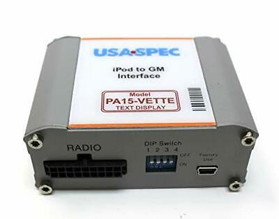 USA SPEC PA15-VETTE iPod to Factory Radio Wired Music Interface with AUX RCA ... - Fresh Stock Dated December 2025