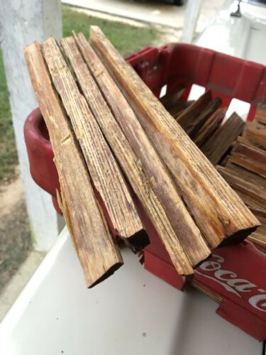 Heart Pine Fatwood/Lighter Kindling Wood Fire Starter Med. Box*FULL 9-10lbs Nice - Fresh Stock Dated December 2025