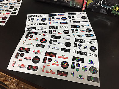 Video Game System/Console Labels for AV-HDMI Switch Boxes - Custom Labels - Fresh Stock Dated January 2026